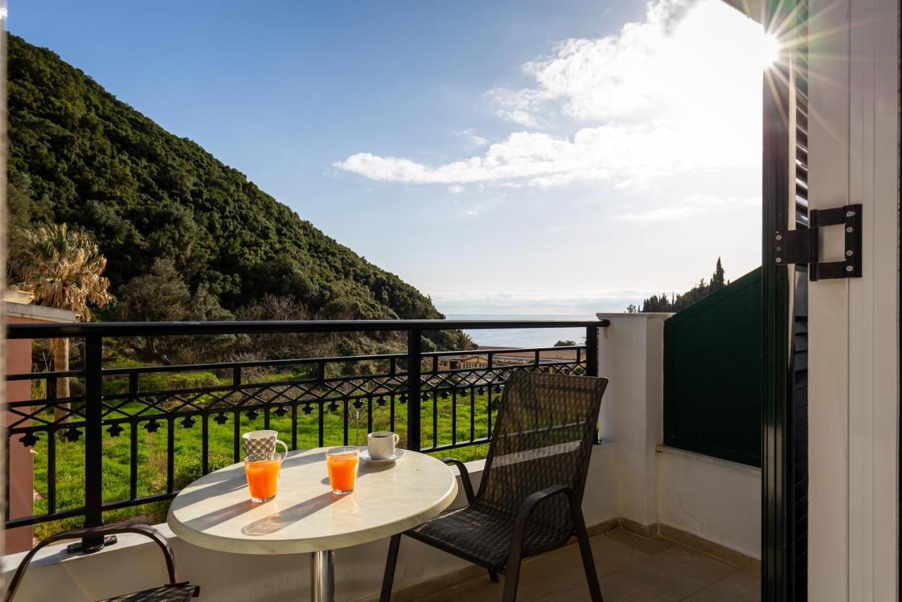 Apartmán Sea View Paleokastritsa Exteriér fotografie