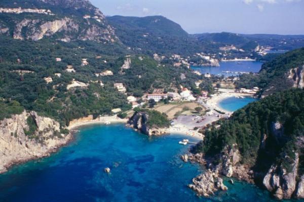 Apartmán Sea View Paleokastritsa Exteriér fotografie